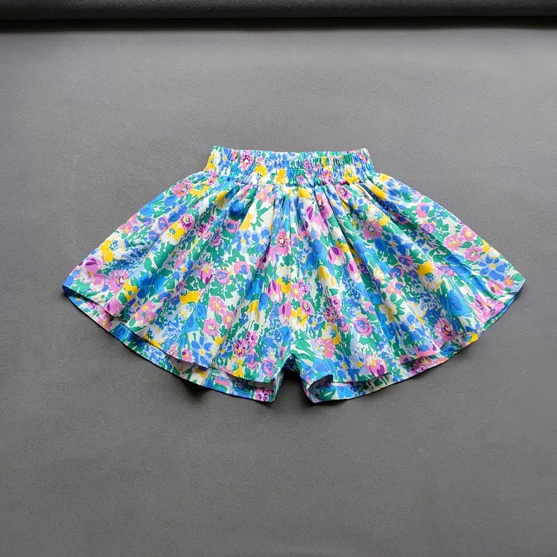 Baby Girls Flower Shorts - Derslash