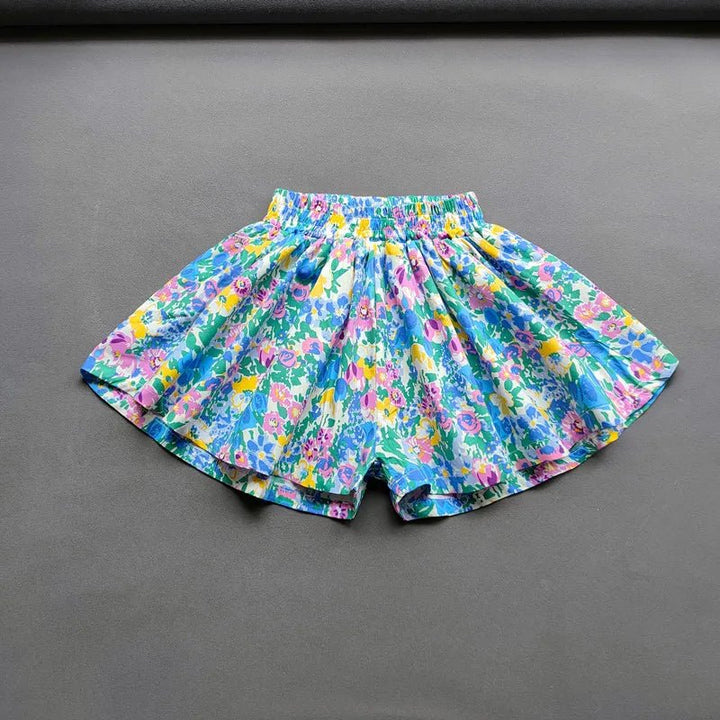 Baby Girls Flower Shorts - Derslash