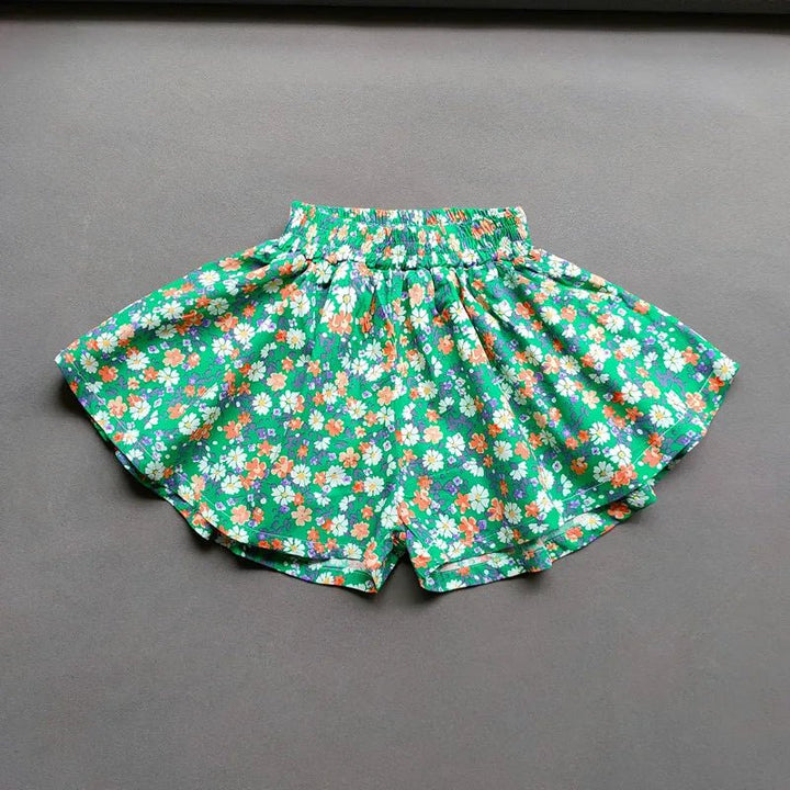 Baby Girls Flower Shorts - Derslash