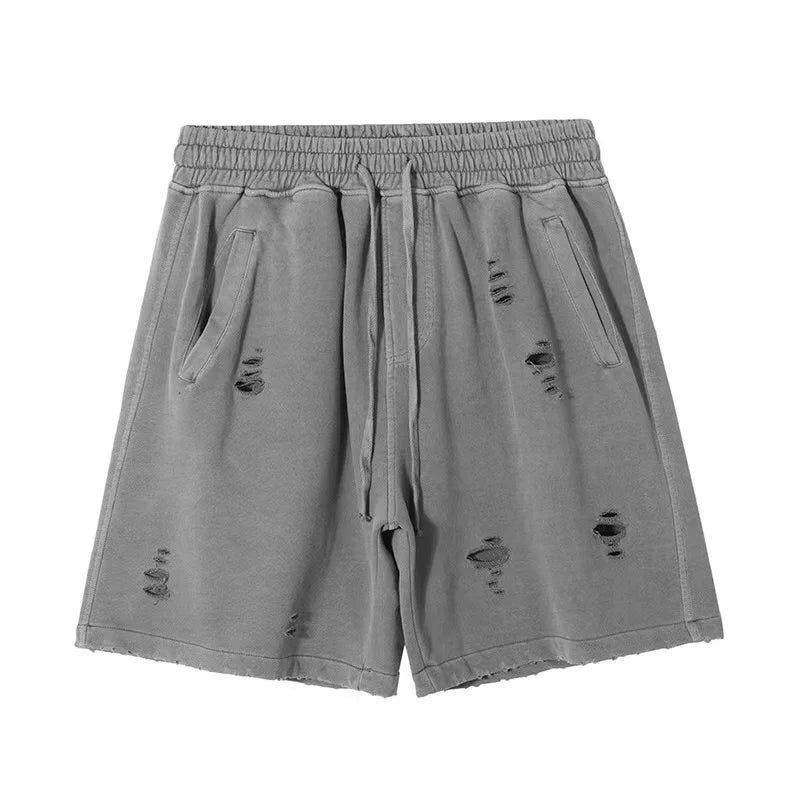 Baggy,worn out style shorts for Men - Derslash