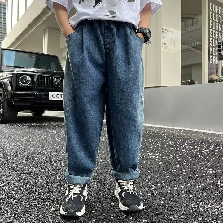 Big Boys' Jeans: Baggy Summer Pants for Kids - Derslash