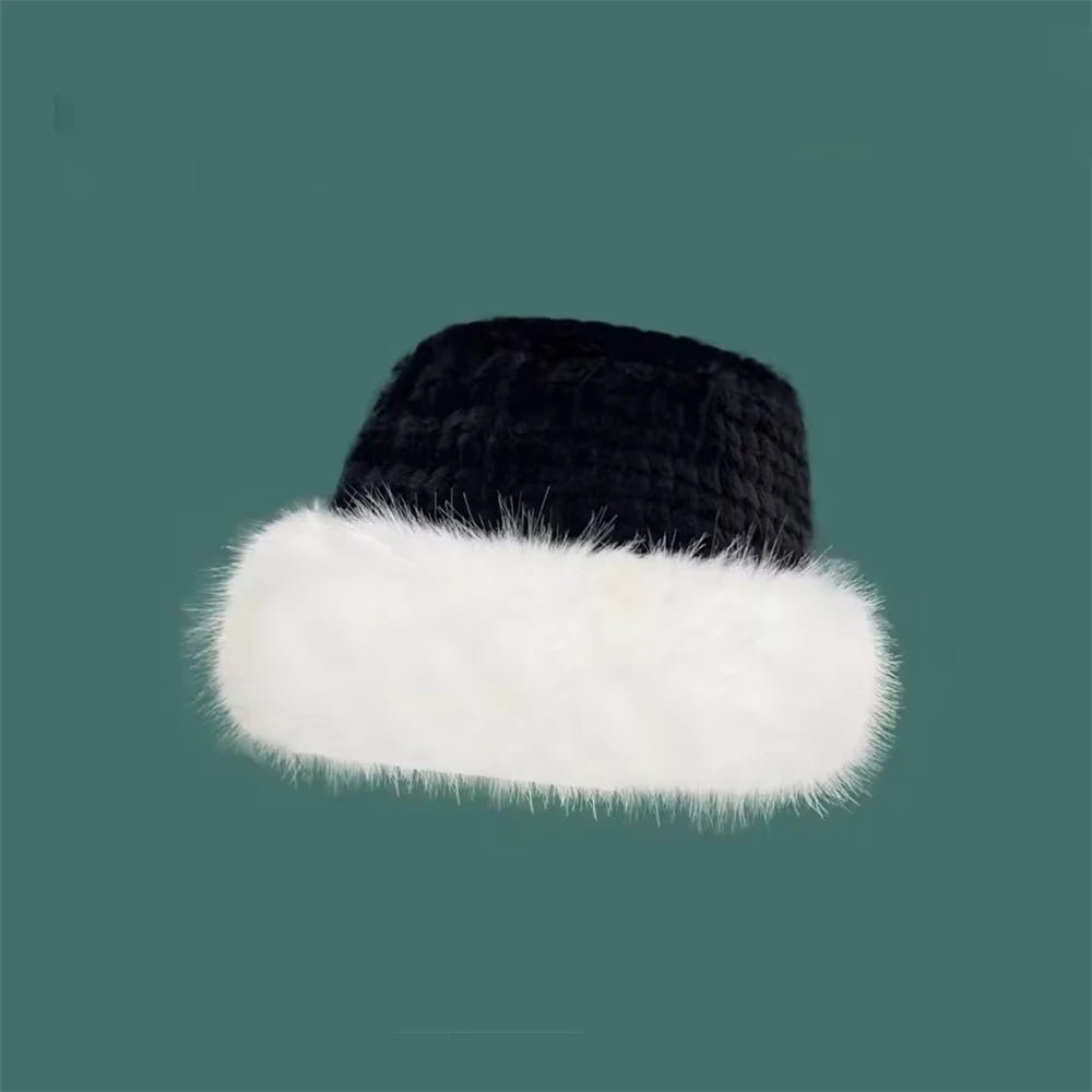 Big Fluffy Bucket Hat for Women - Derslash