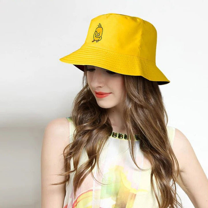 Black Yellow Duck Unisex Bucket Hats - Derslash