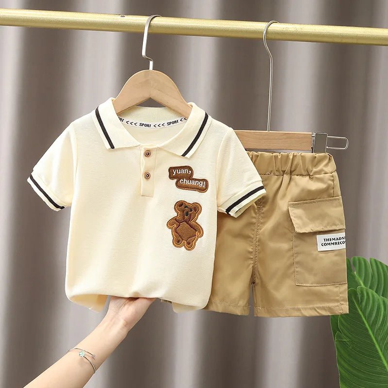 Boy Clothes Set T - shirt+Shorts - Derslash