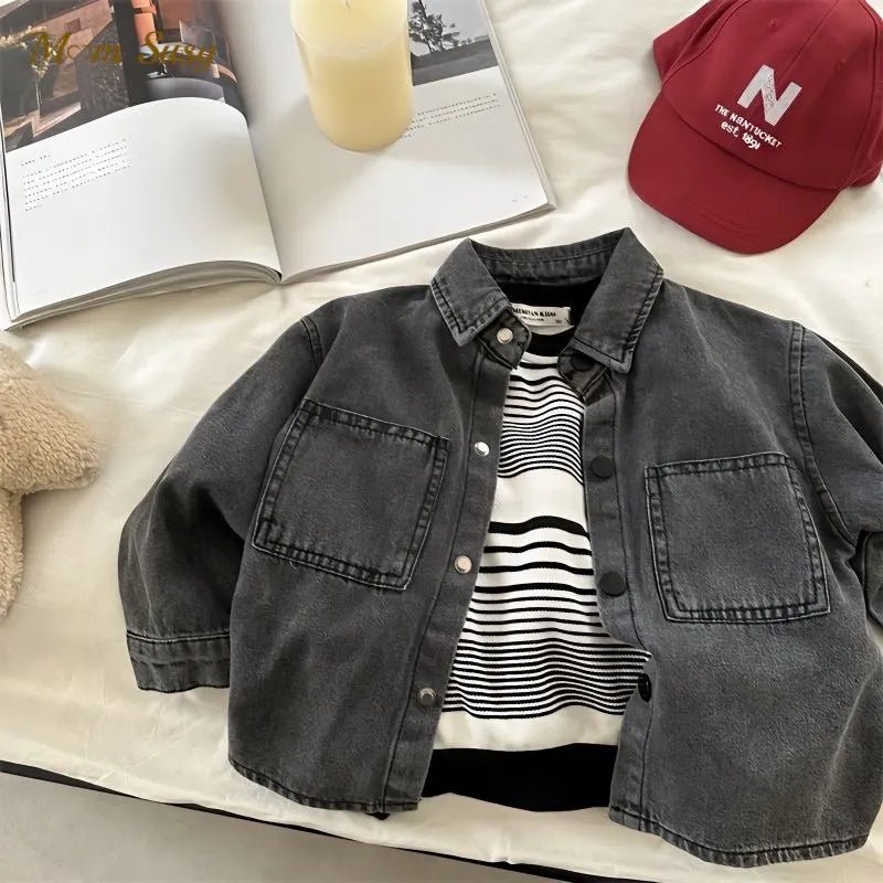 Boy Jean Shirt Jacket - Derslash