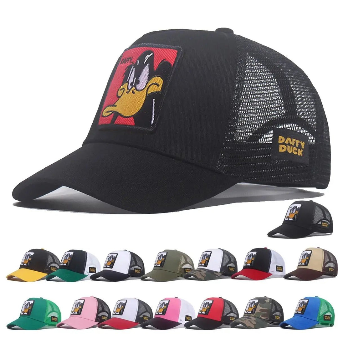 Cartoon Embroidered Caps - Derslash
