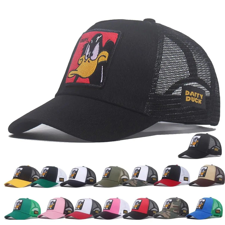 Cartoon Embroidered Caps - Derslash