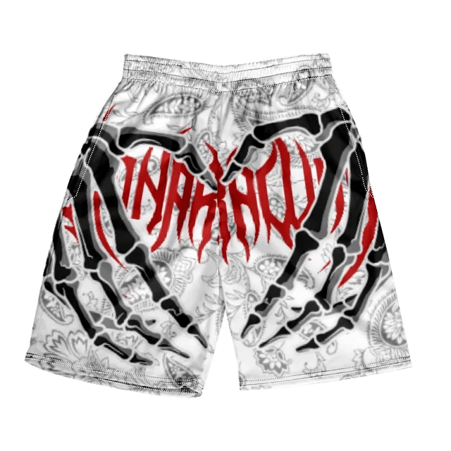 Classic Skull Beach Short Shorts - Derslash