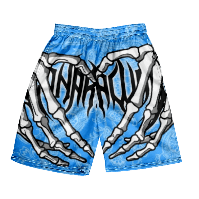 Classic Skull Beach Short Shorts - Derslash