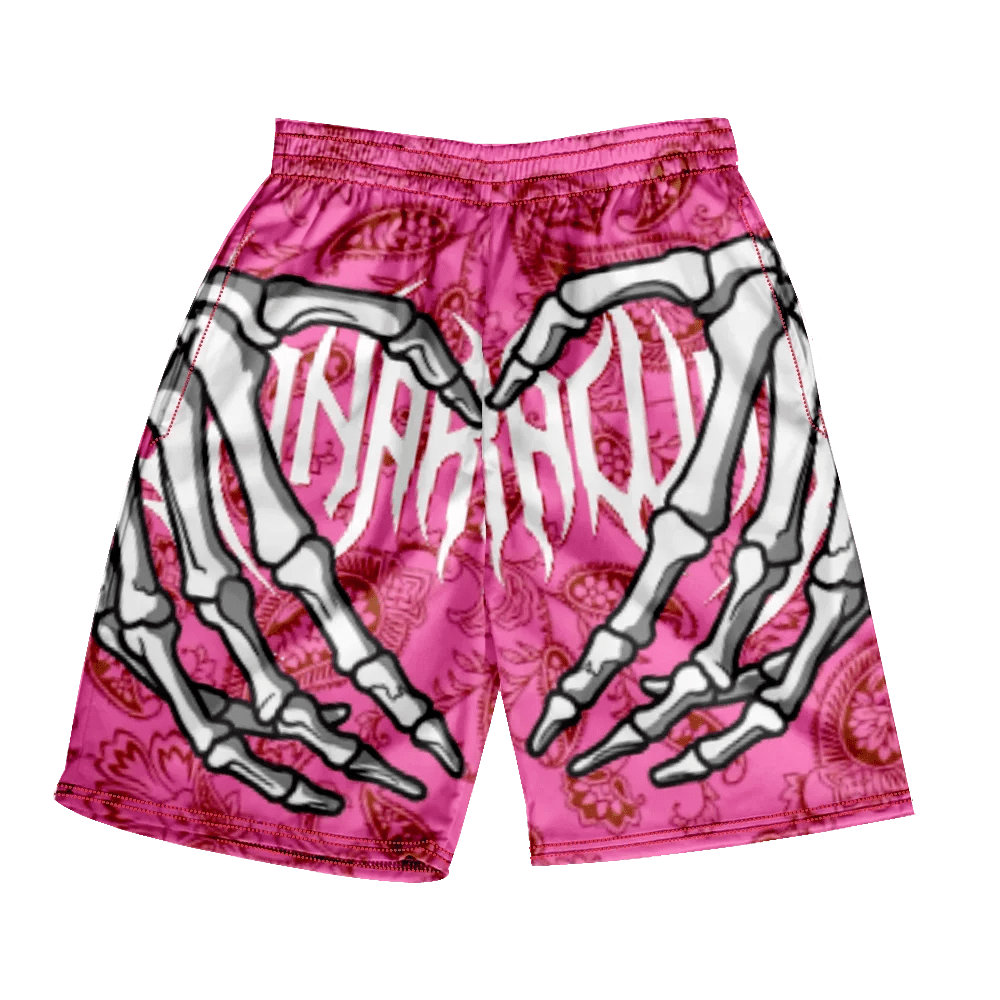 Classic Skull Beach Short Shorts - Derslash