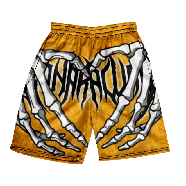 Classic Skull Beach Short Shorts - Derslash