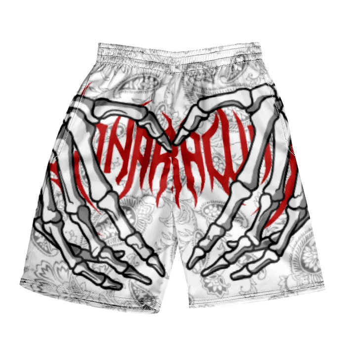 Classic Skull Beach Short Shorts - Derslash