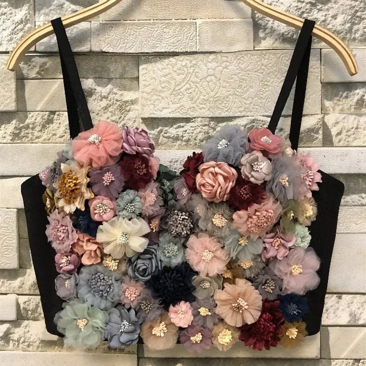 Corset Blusa Camisole Crop Tops - Derslash