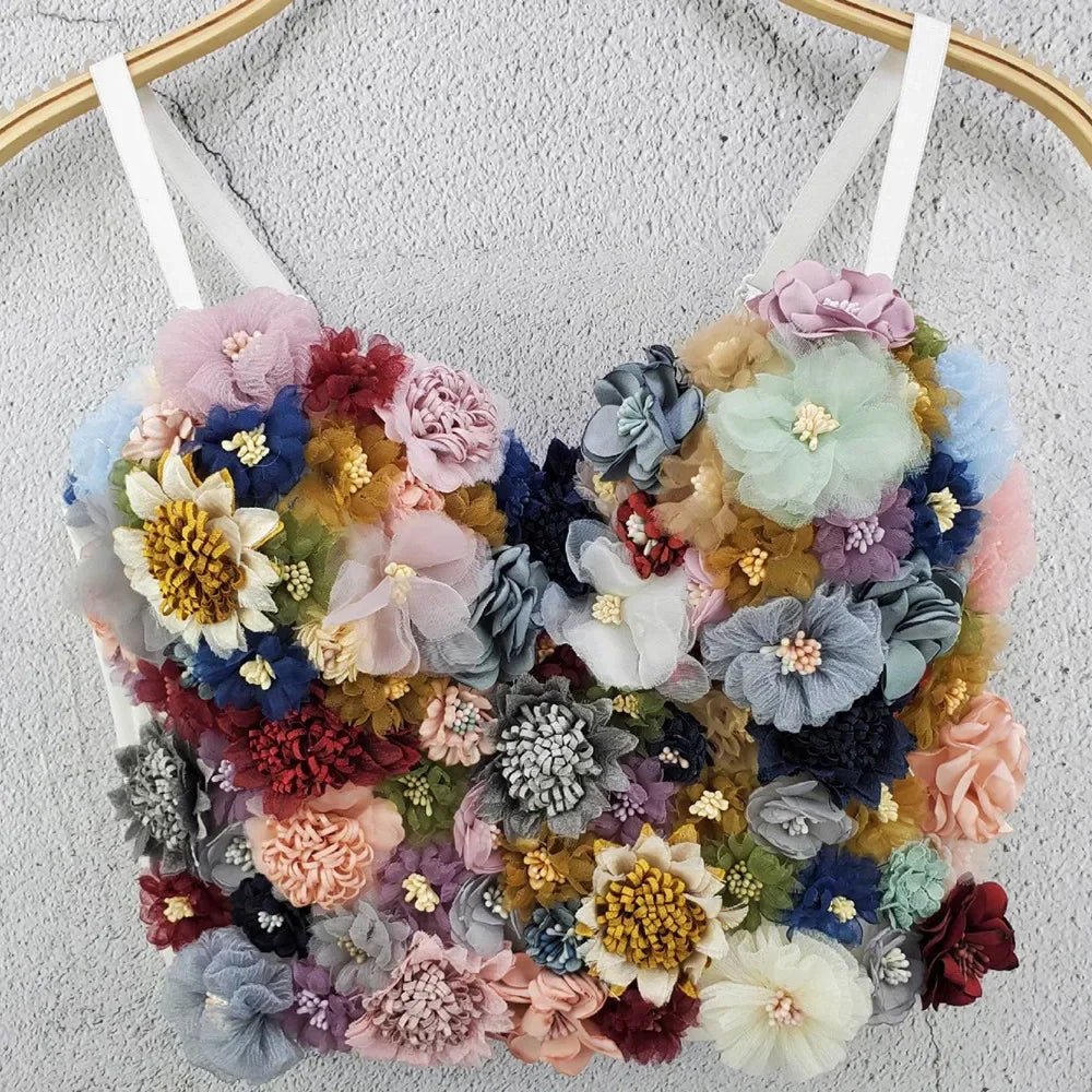 Corset Blusa Camisole Crop Tops - Derslash