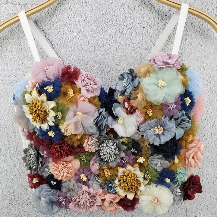 Corset Blusa Camisole Crop Tops - Derslash