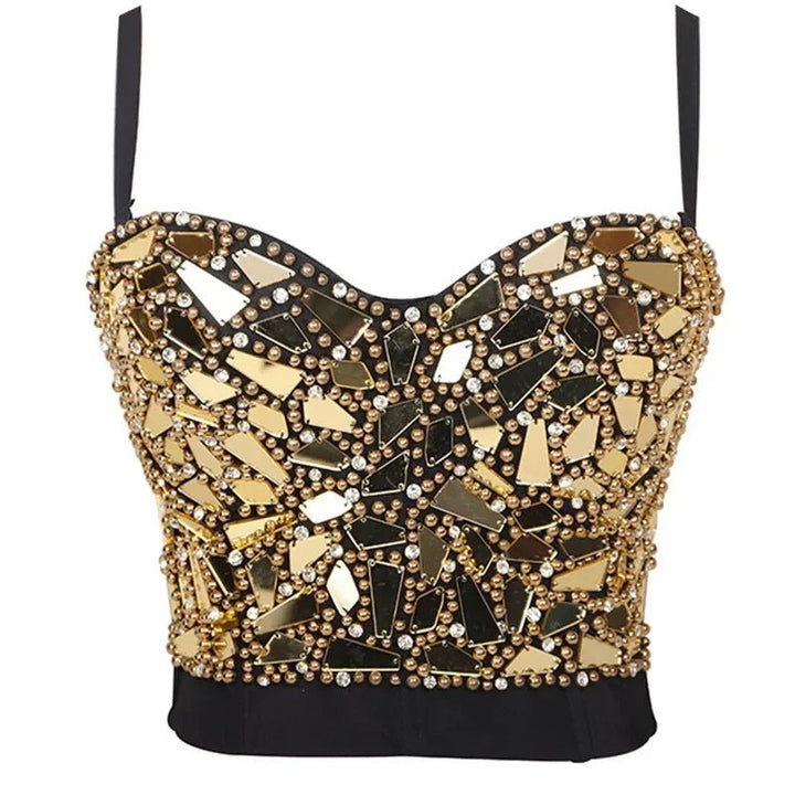 Corset Blusa Camisole Crop Tops - Derslash