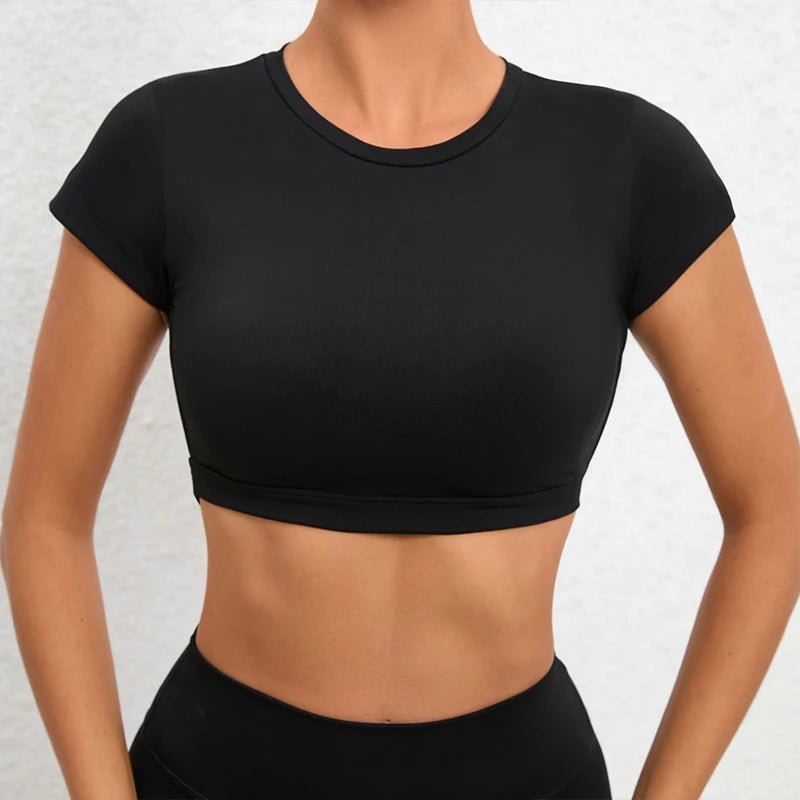 Crop Tops Women Gym Tops - Derslash