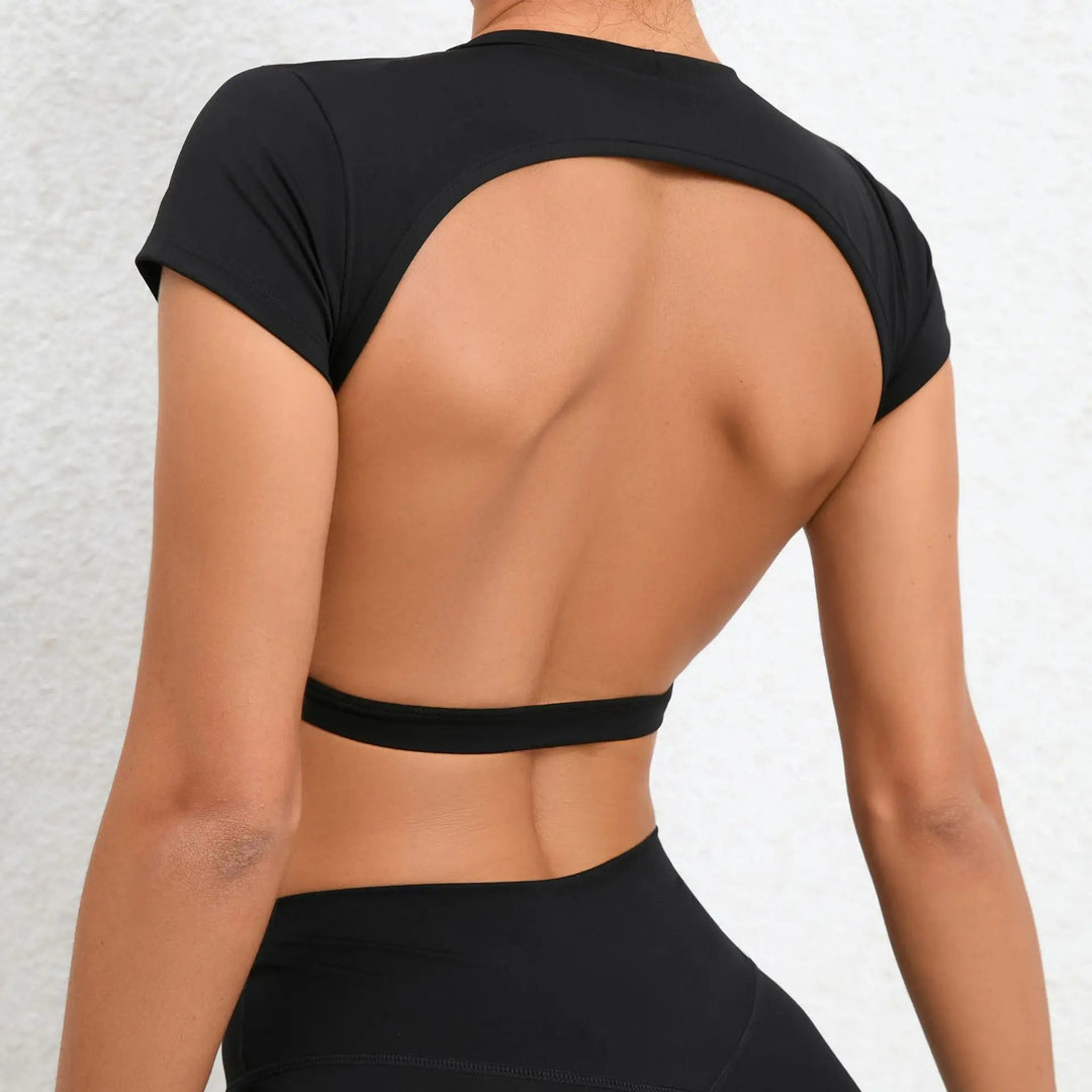 Crop Tops Women Gym Tops - Derslash