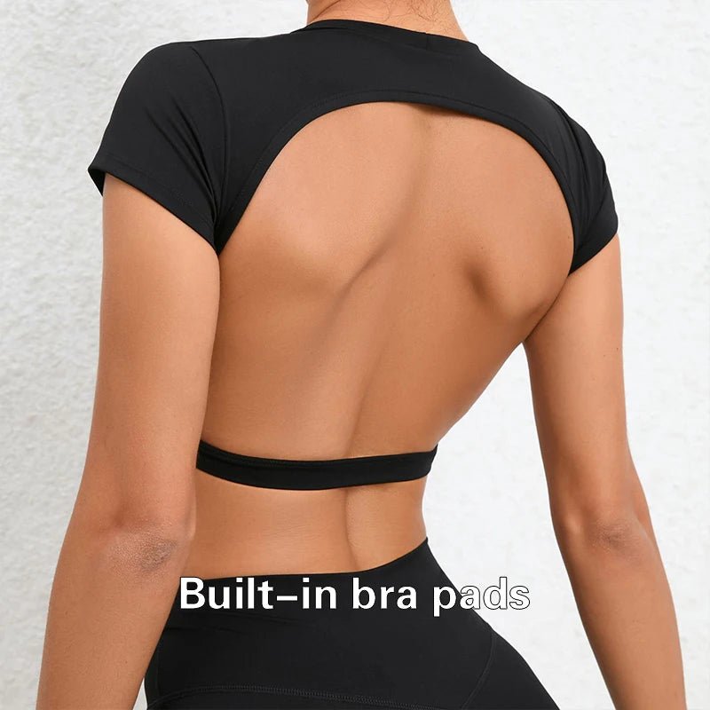 Crop Tops Women Gym Tops - Derslash