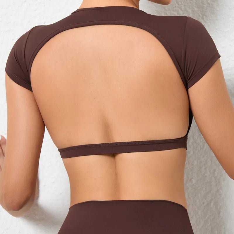 Crop Tops Women Gym Tops - Derslash