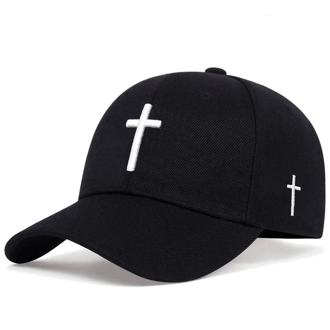 Cross Design Unisex Baseball Caps - Derslash