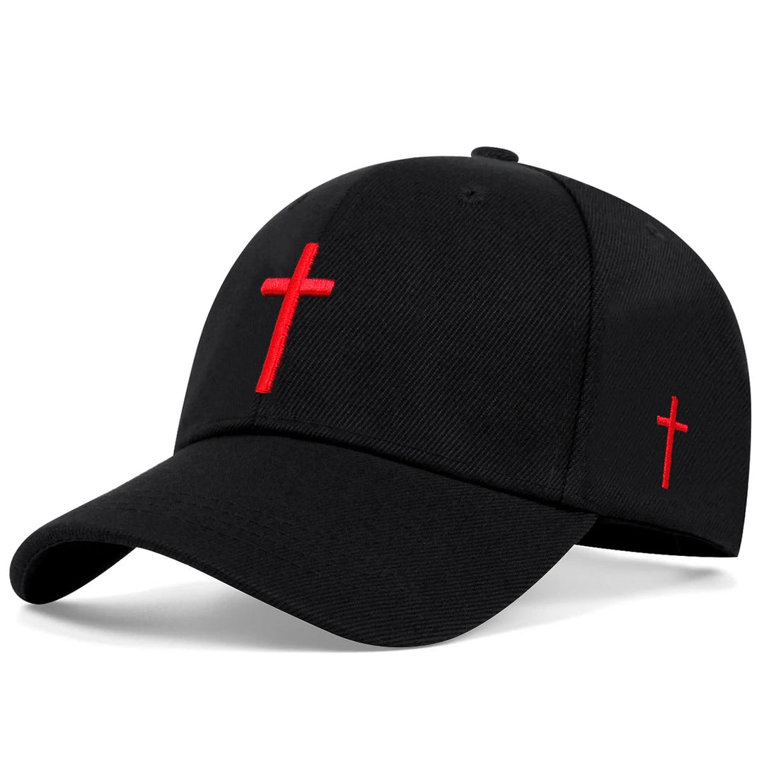 Cross Design Unisex Baseball Caps - Derslash