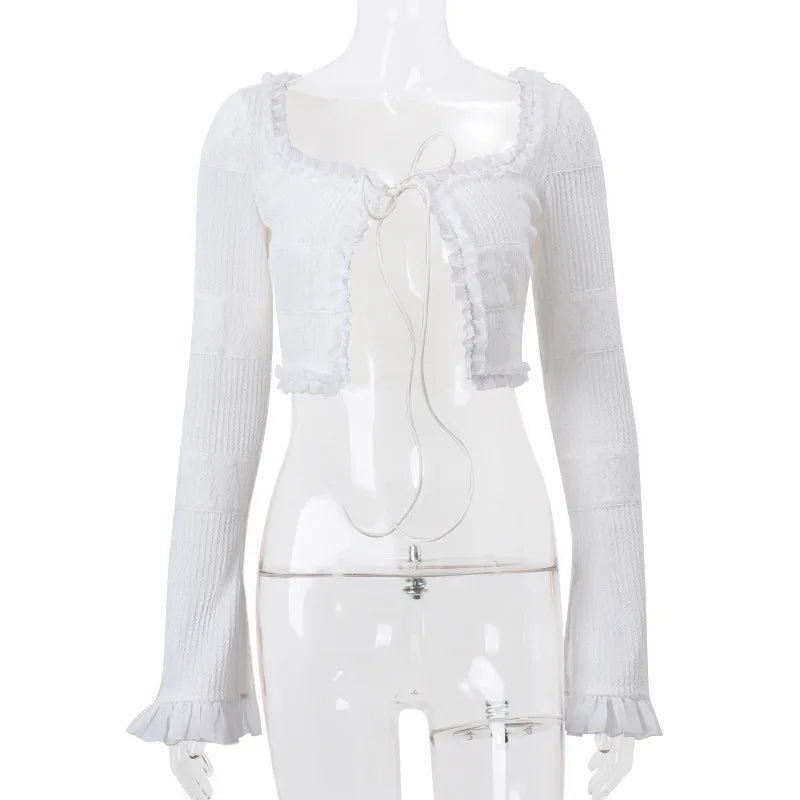 Cryptographic Fashion Y2K Ruffle Tiered Mini Skirts - Derslash