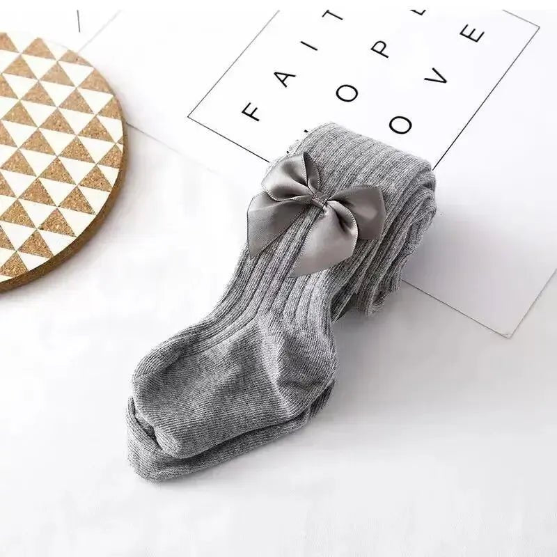 Cute Bowknot Tights For Girls - Derslash