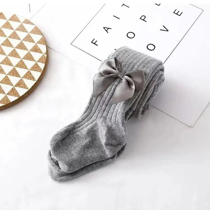 Cute Bowknot Tights For Girls - Derslash