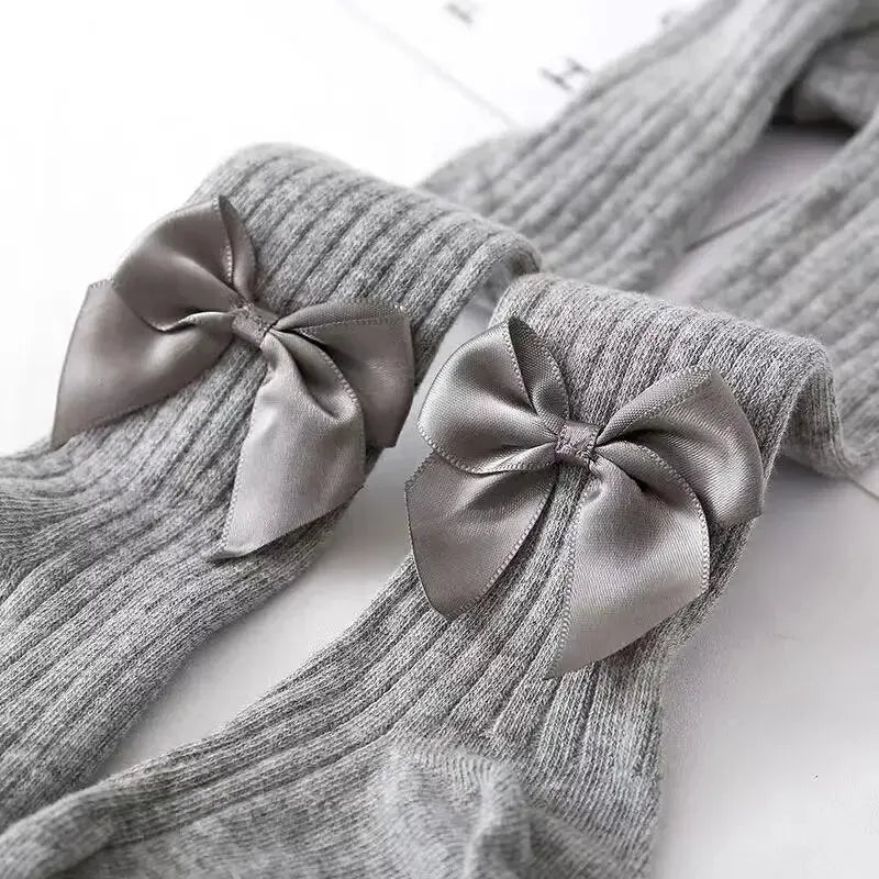Cute Bowknot Tights For Girls - Derslash