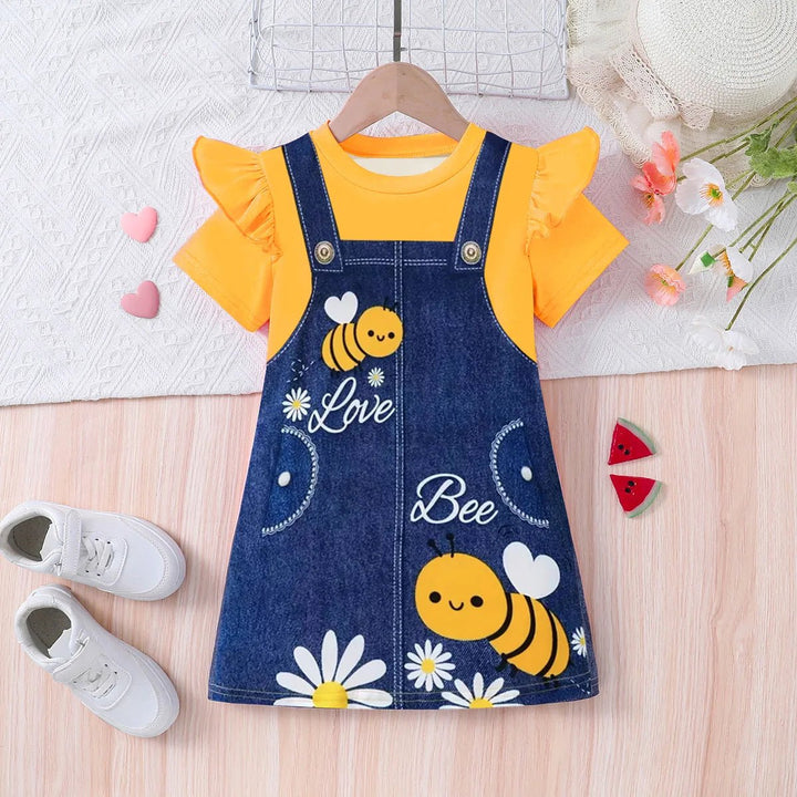 Cute Casual Girls Dresses for female kids - Derslash