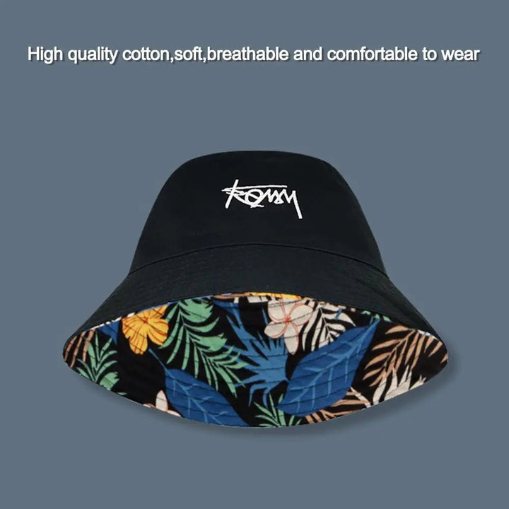 Double - sided Unisex Panama Bucket Hats - Derslash
