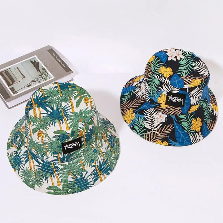 Double - sided Unisex Panama Bucket Hats - Derslash