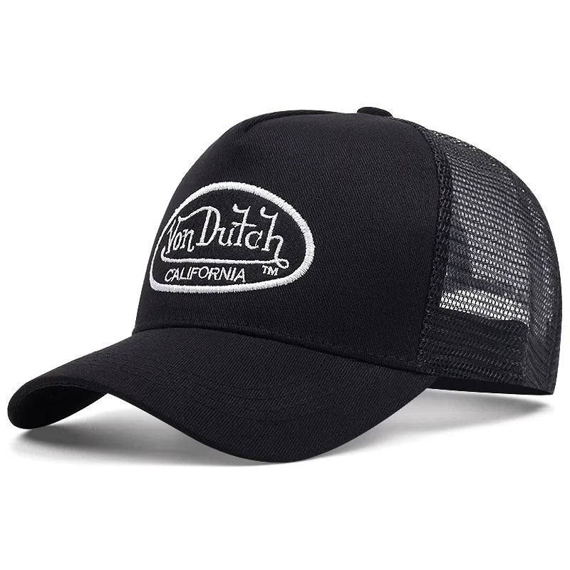 Embroidered Lettered Trucker Caps - Derslash