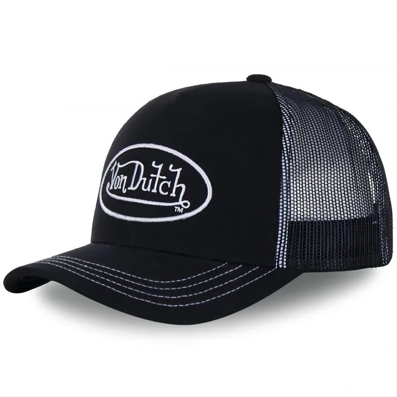 Embroidered Lettered Trucker Caps - Derslash