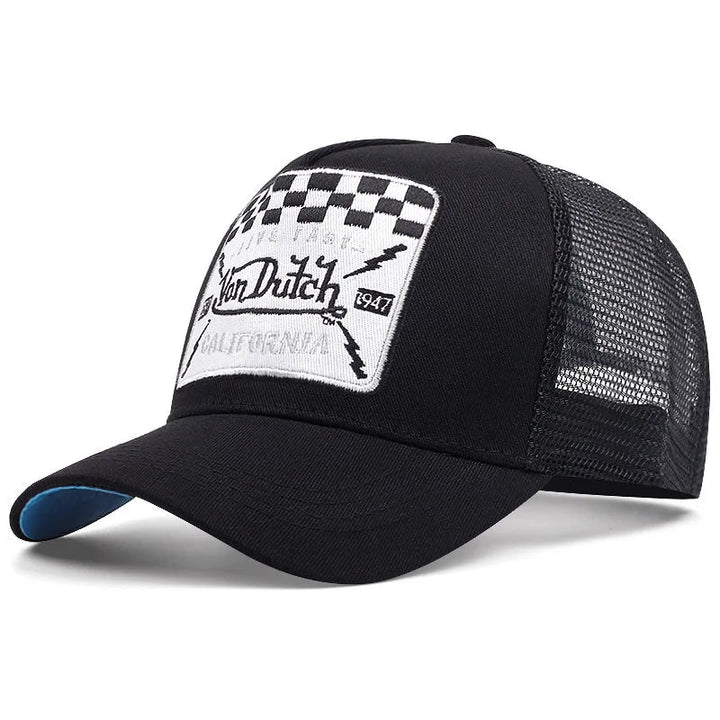 Embroidered Lettered Trucker Caps - Derslash
