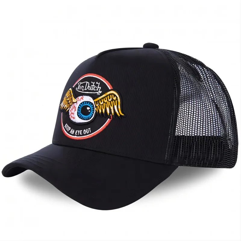 Embroidered Lettered Trucker Caps - Derslash