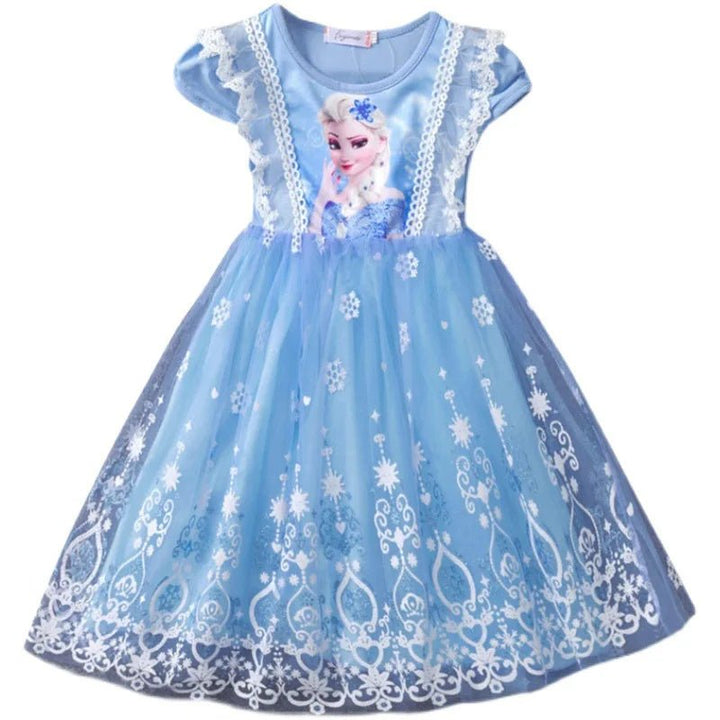 Frozen Design Dress for Girls - Derslash
