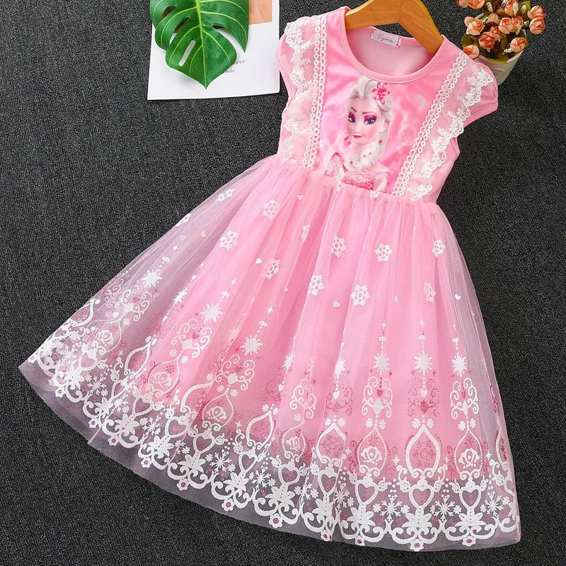 Frozen Design Dress for Girls - Derslash