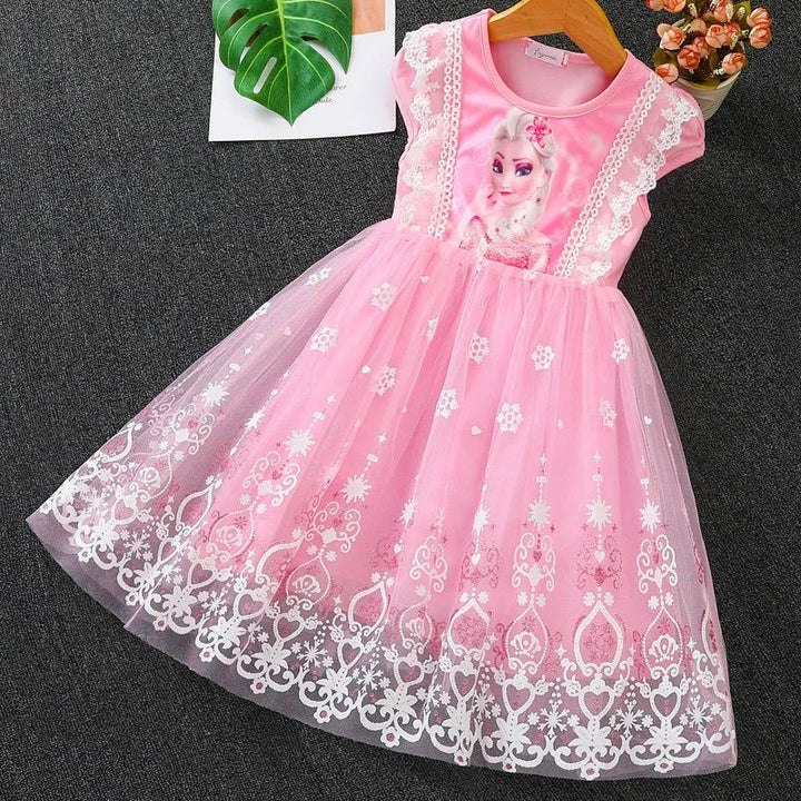 Frozen Design Dress for Girls - Derslash