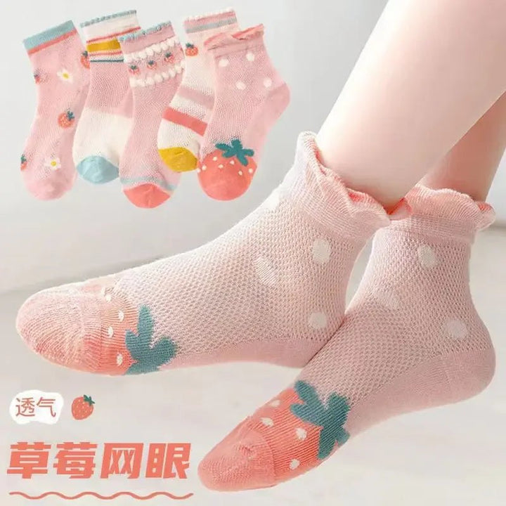 Grey Black White Sports Children's Socks - Derslash