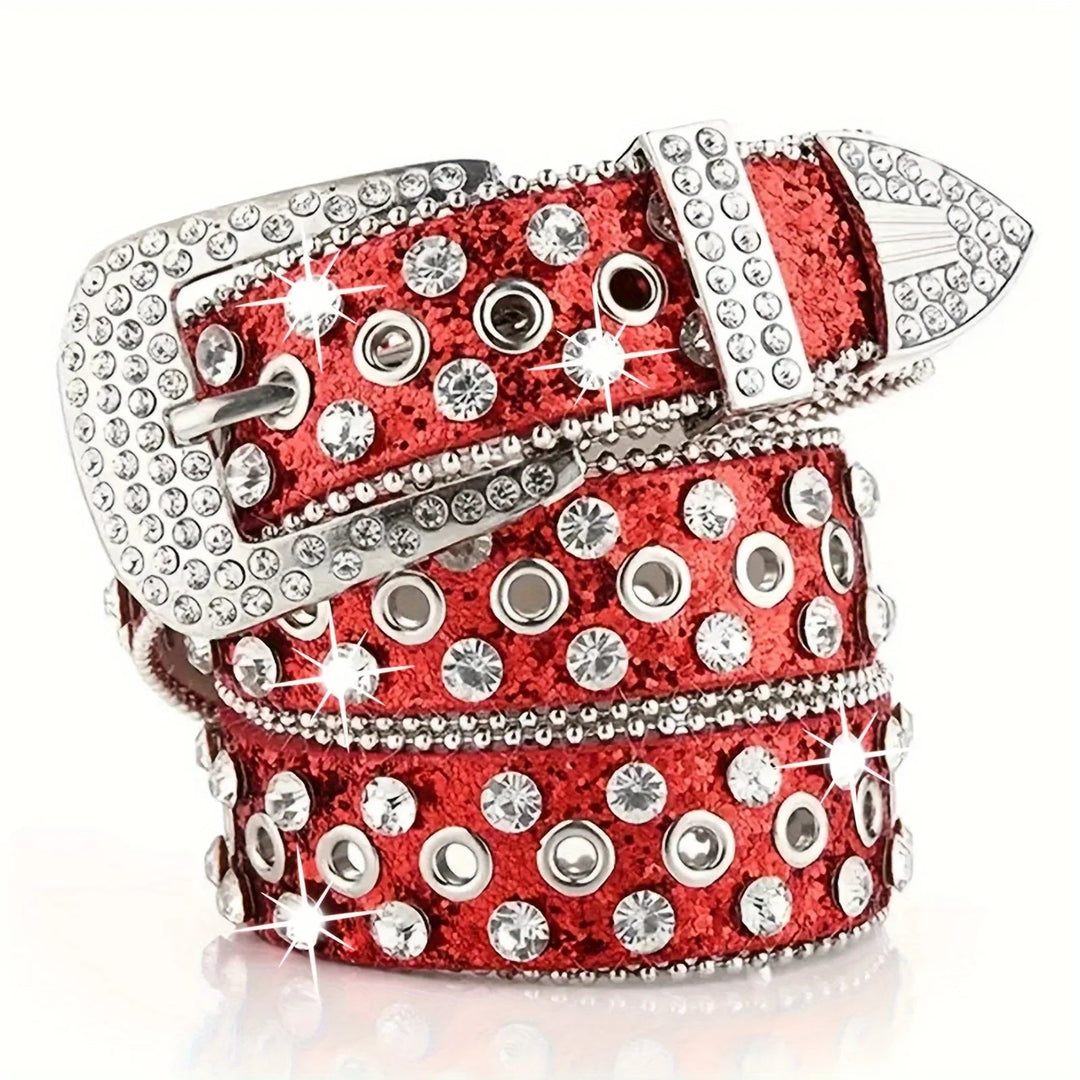 Hip Hop Rhinestone Y2K Belts - Derslash