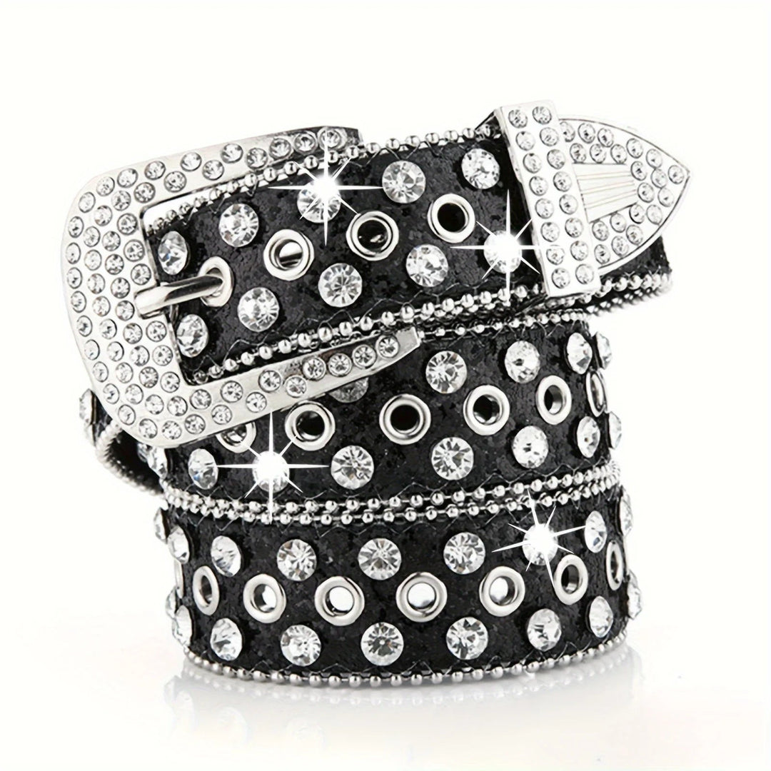 Hip Hop Rhinestone Y2K Belts - Derslash