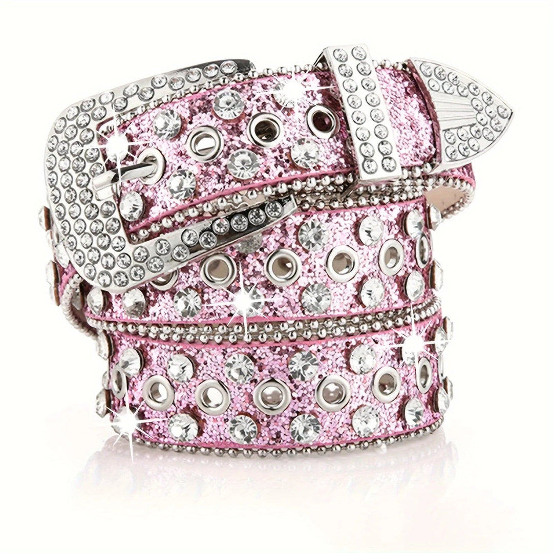 Hip Hop Rhinestone Y2K Belts - Derslash
