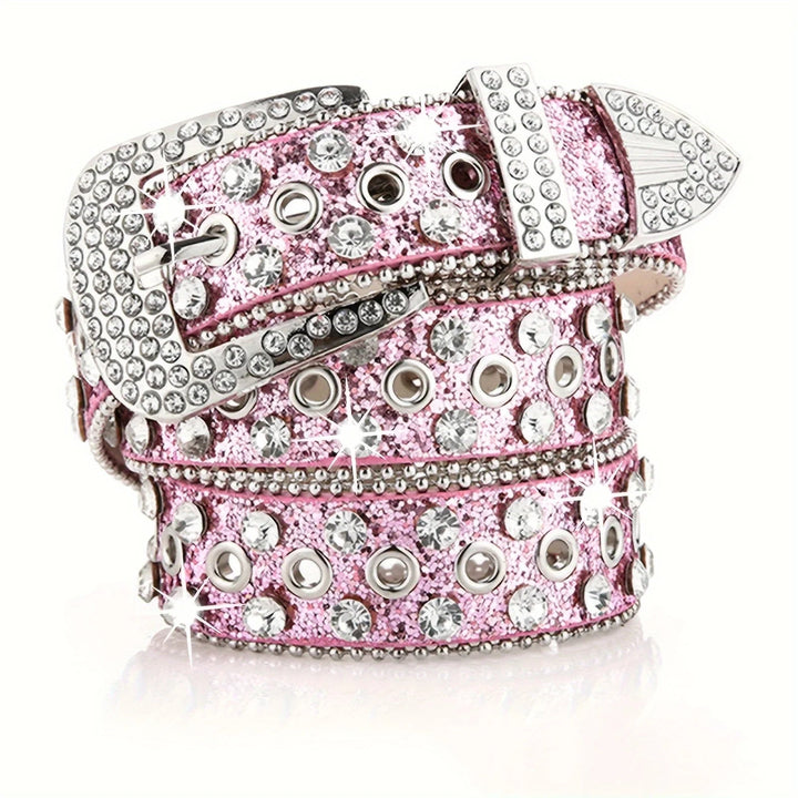 Hip Hop Rhinestone Y2K Belts - Derslash
