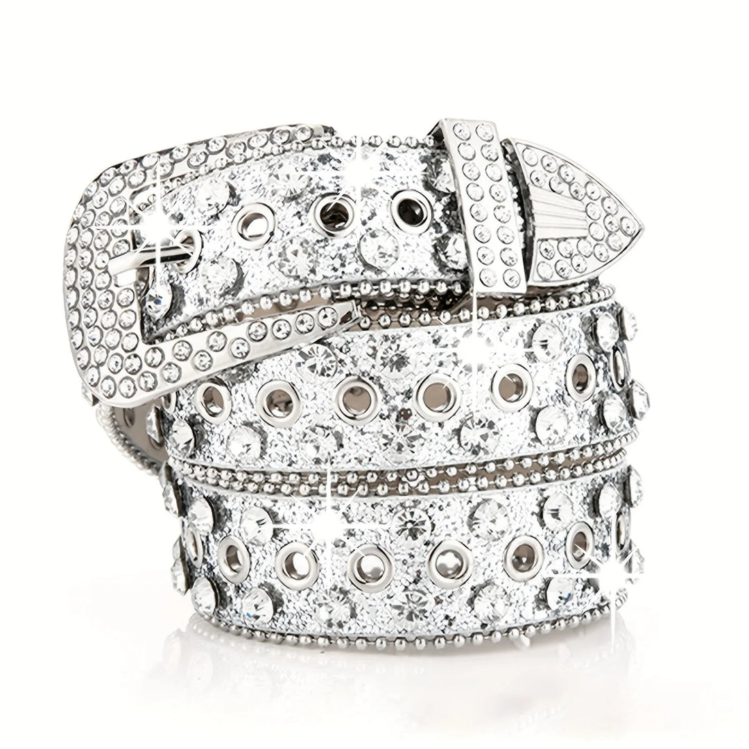Hip Hop Rhinestone Y2K Belts - Derslash