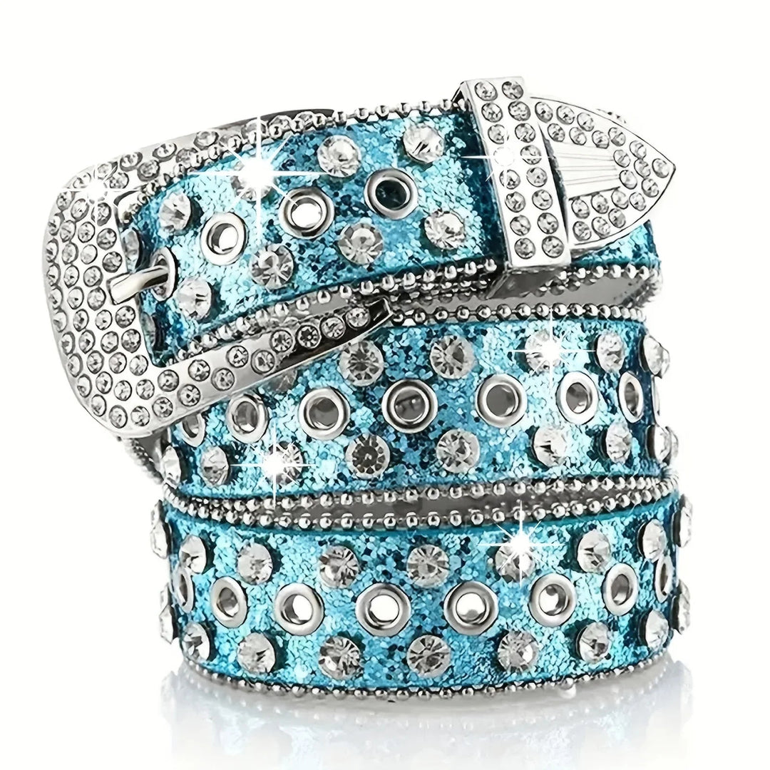 Hip Hop Rhinestone Y2K Belts - Derslash