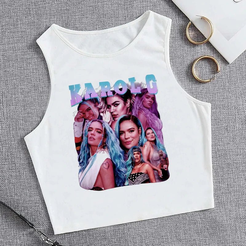 Hip Hop Tank Top Croptops - Derslash