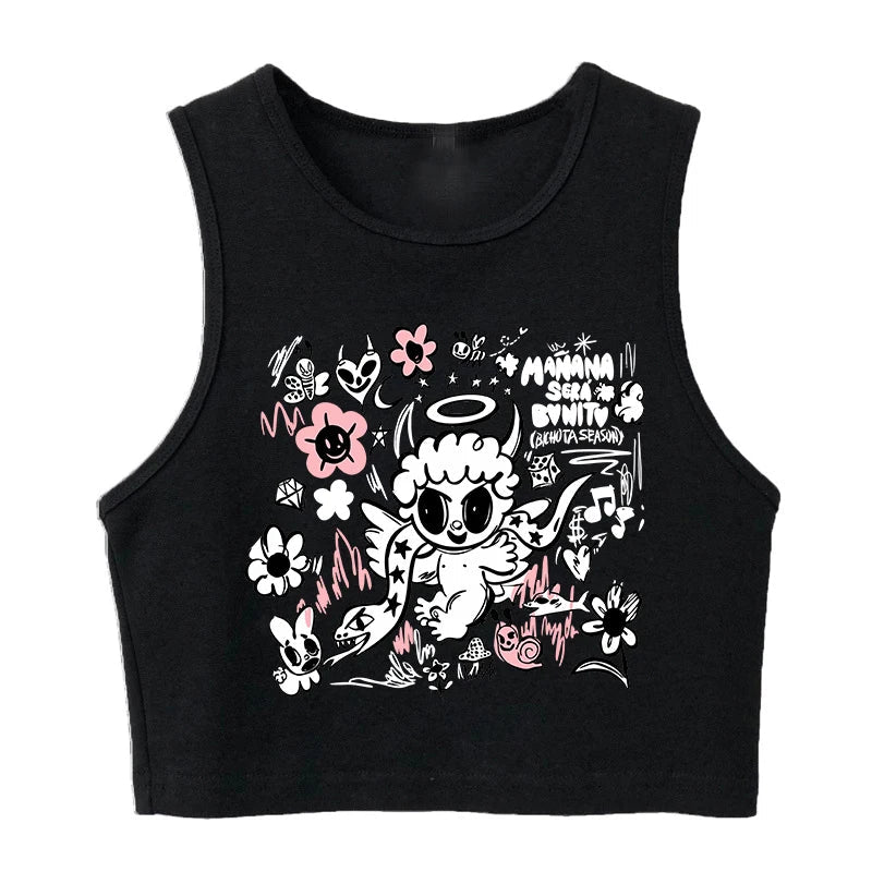 Hip Hop Tank Top Croptops - Derslash