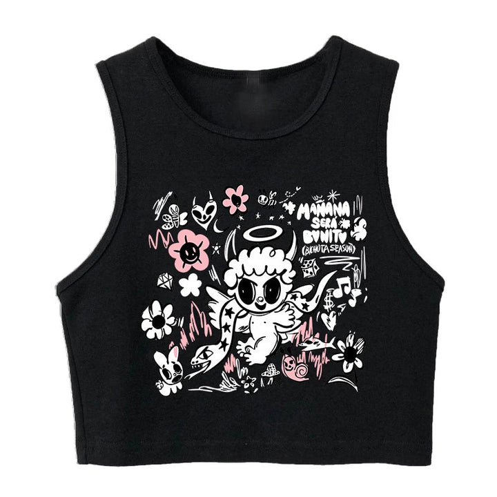 Hip Hop Tank Top Croptops - Derslash